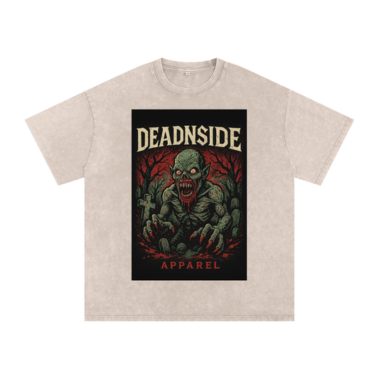 deadNside Gremlin Acid Wash Oversize T-Shirt