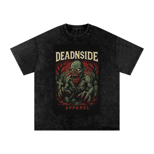 deadNside Gremlin Acid Wash Oversize T-Shirt